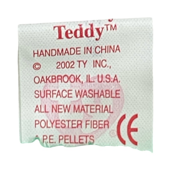 Ty Beanie Baby - 2002 HOLIDAY TEDDY the Bear (8.5 Inch) MWMTs Stuffed Animal Toy - Picture 6 of 6